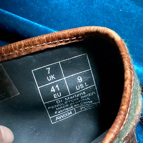 Dr. Martens Pendleton Biker Boots 9 - Picture 5 of 8